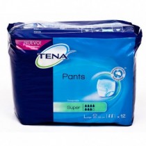 TENA PANTS SUPER TALLA L 12...