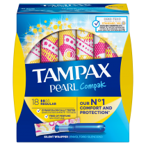 TAMPAX COMPAK PEARL REGULAR...