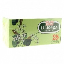LA LEONESA TILA FLOR 25 BOLSAS