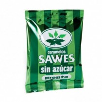 SAWES CARAMELOS SABOR MENTA...